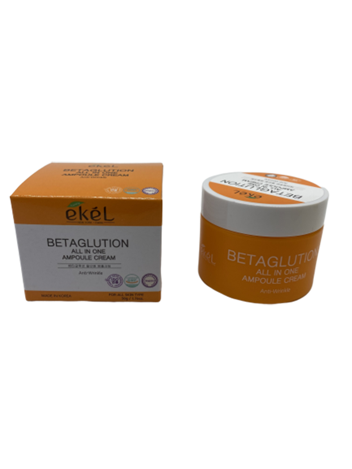 

Крем для лица с бета-глюканом Ekel Betaglution All In One Ampoule Cream 50 мл