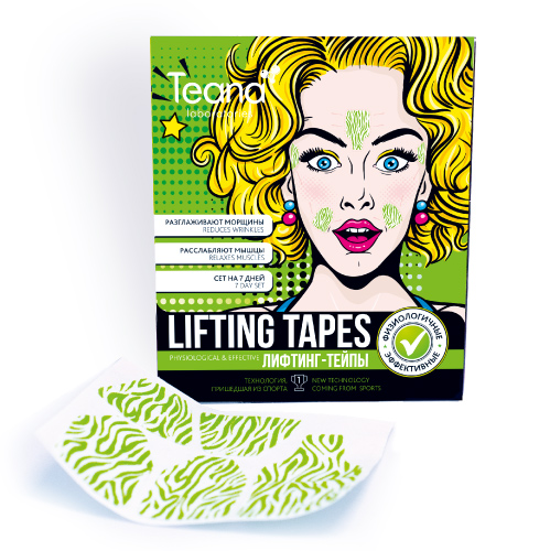 фото Лифтинг-тейпы для лица teana lifting tapes