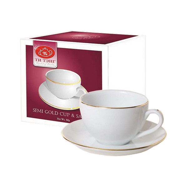 Чай весовой черный Ти Тэнг semi gold cup&saucer 50 г