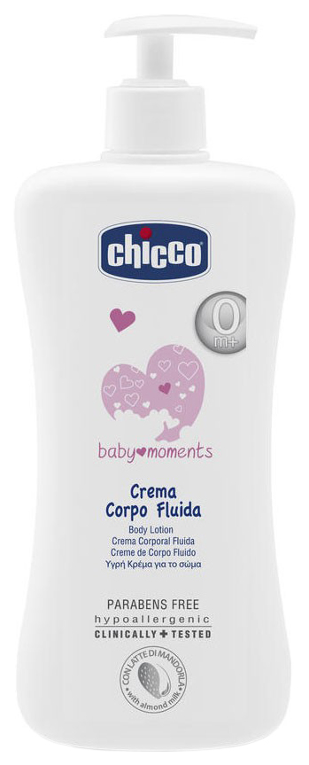 Молочко для тела Chicco Baby Moments 500 мл