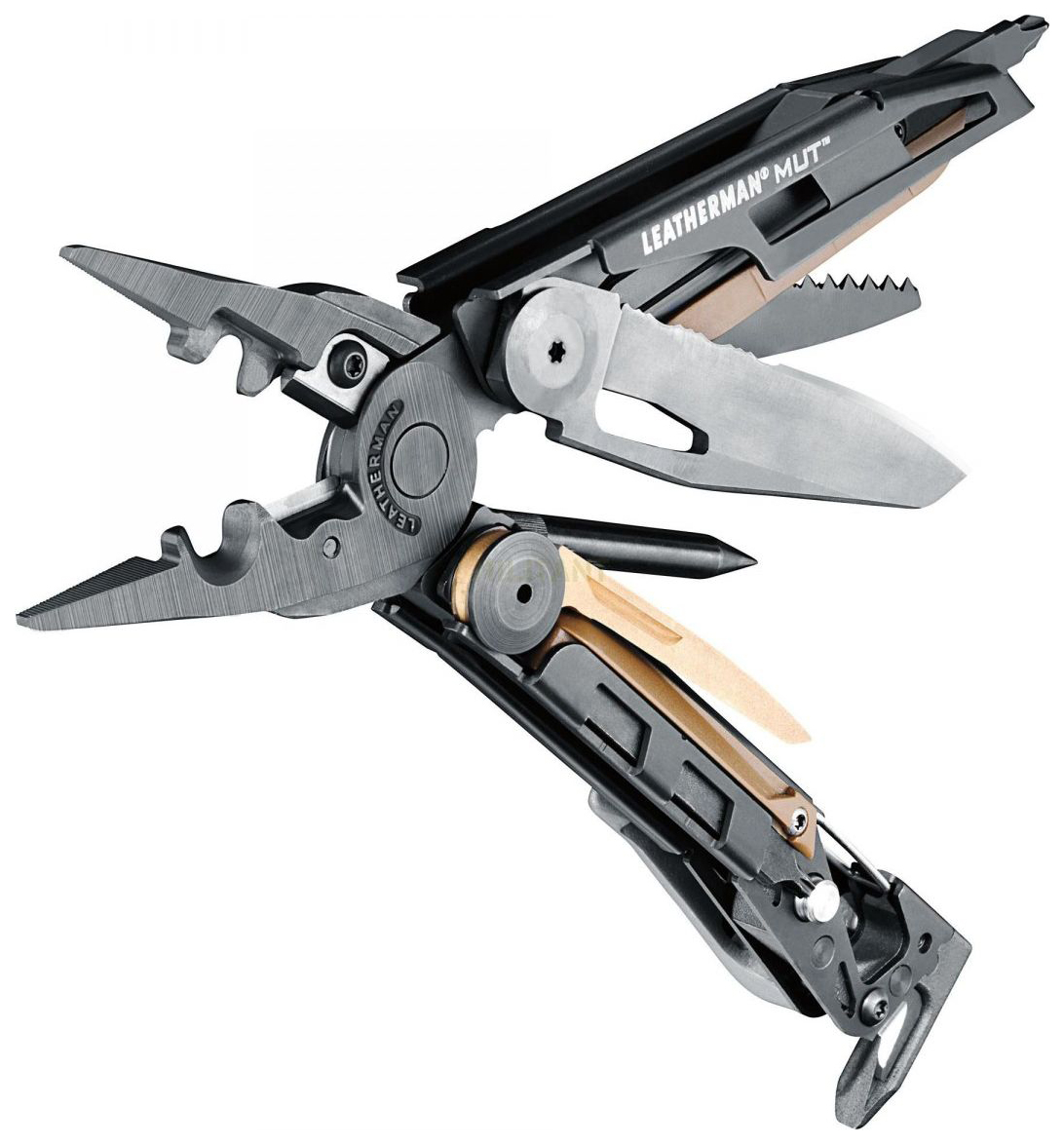 

Мультитул Leatherman Mut, черный, 18 опций, Mut