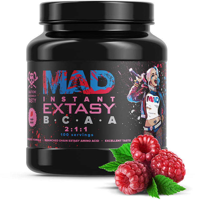 фото Mad instant extasy bcaa 500 г малина