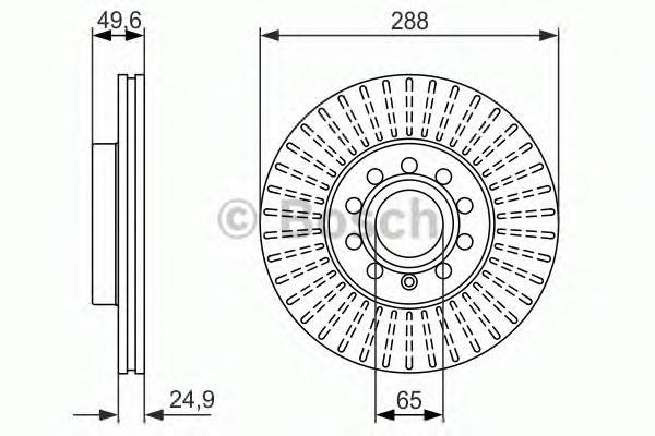 фото Тормозной диск bosch 0986479939