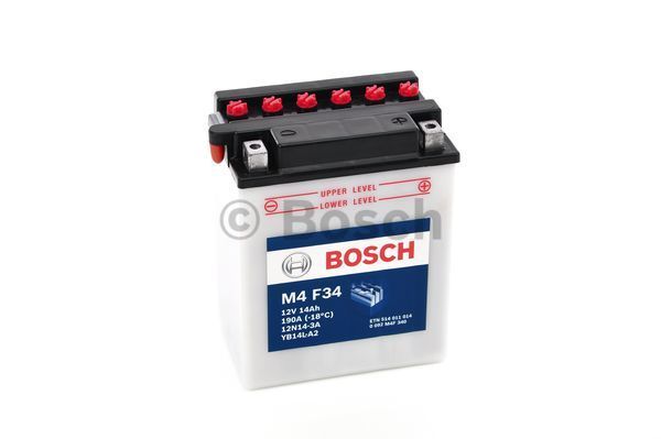 фото Аккумулятор автомобильный bosch 0 092 m4f 340 14 ач