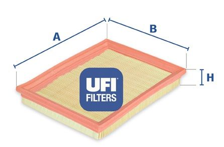 фото Фильтр воздушный двигателя ufi 30.168.00