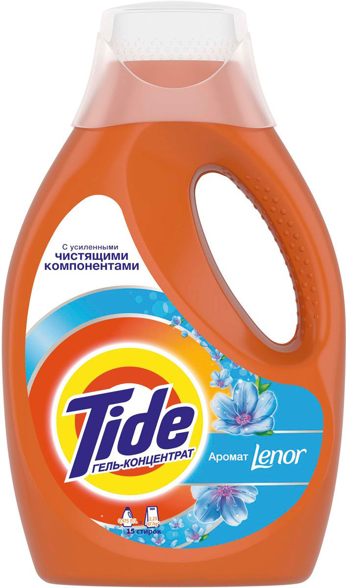 фото Гель для стирки tide touch of lenor fresh 0.975 л