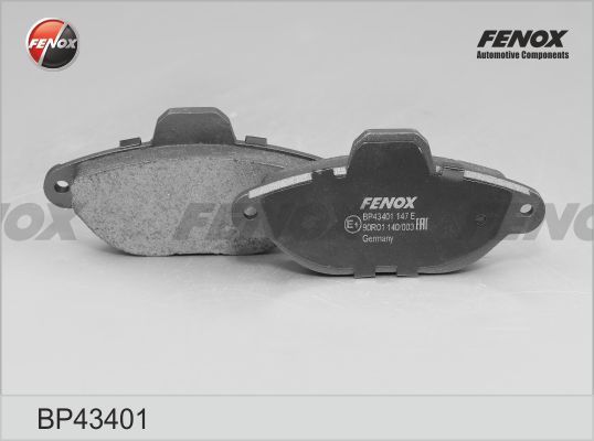 

Комплект тормозных колодк FENOX BP43401