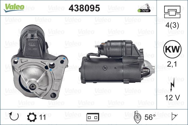 

Стартер Valeo 438095