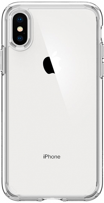 фото Чехол spigen ultra hybrid (063cs25115) для iphone x/xs (crystal clear)