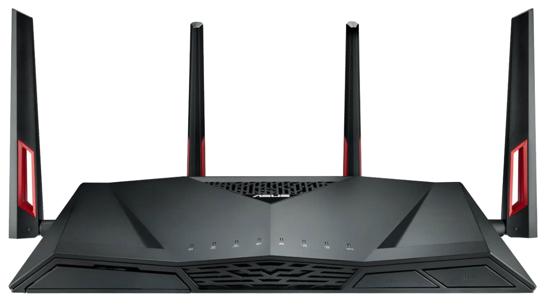 фото Wi-fi роутер asus rt-ac88u black