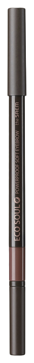 Карандаш для бровей The Saem Eco Soul Waterproof Soft Eyebrow 04 Red Brown 0,5 г