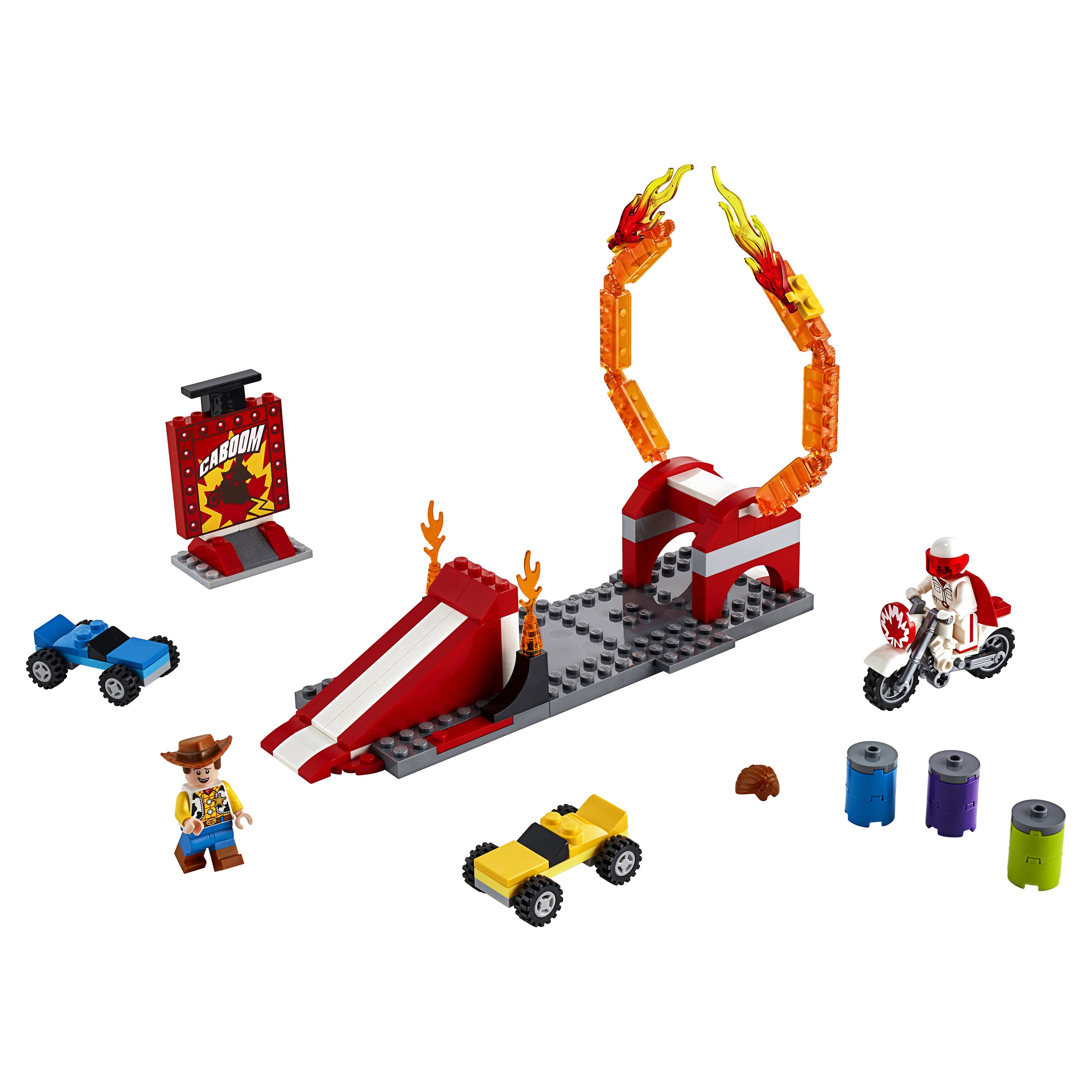 Конструктор LEGO Juniors 10767 Трюковое шоу Дюка Бубумса расскажите вашим детям