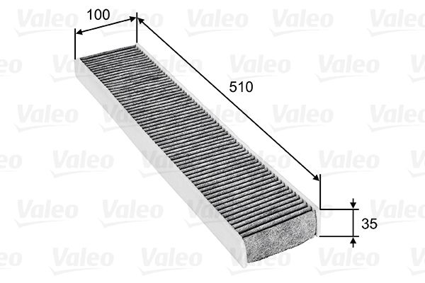 фото Фильтр воздушный салона valeo 698745