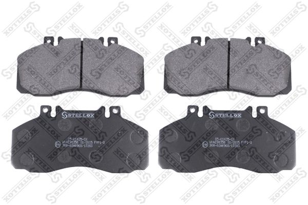 

Тормозные колодки Stellox дисковые 8501435SX