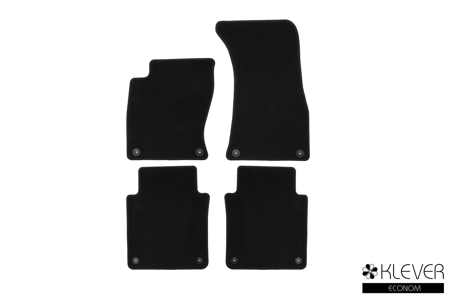 

Коврики в салон Klever Econom для AUDI A8 Long 2002-2009, 4 шт. текстиль