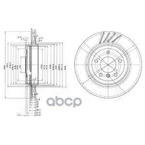 

Тормозной диск DELPHI BG3831