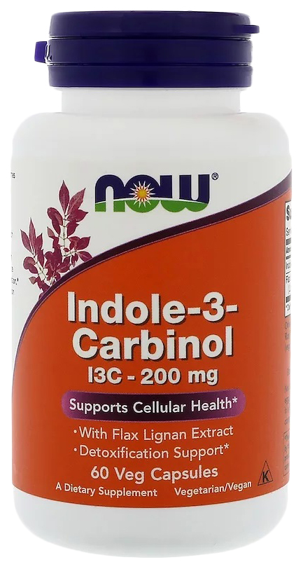 Купить Антиоксидант NOW Indole-3-Carbinol 60 капс. натуральный