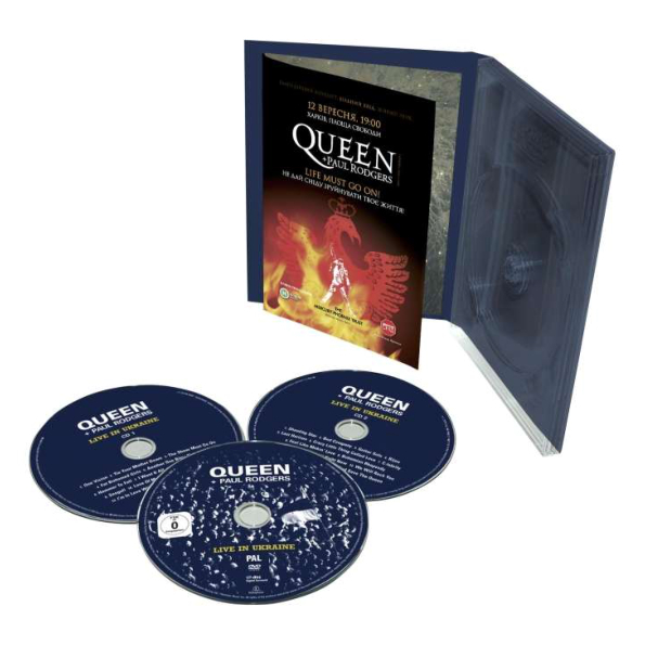

Queen + Paul Rodgers Live In Ukraine (2CD+DVD)