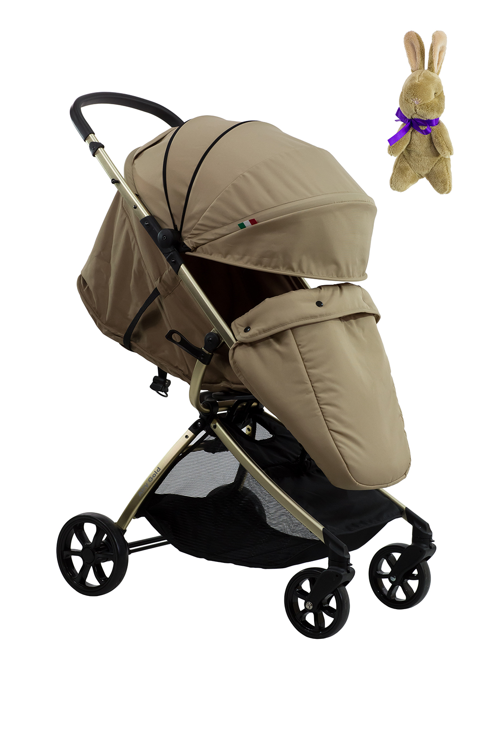 

Коляска прогулочная Farfello Airy Gold бежевая арт.AirG1, Airy