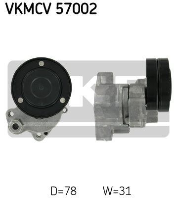 фото Натяжной ролик skf vkmcv 57002