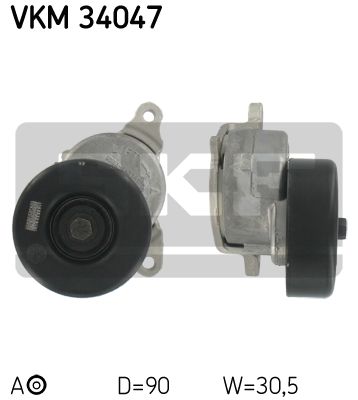 

Натяжной ролик SKF VKM 34047