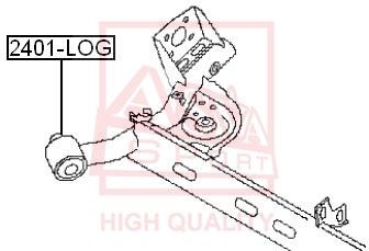 фото Сайлентблок рычага подвески asva 2401-log
