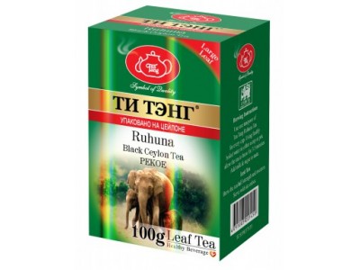 Чай весовой черный Ти Тэнг Ruhuna Pekoe 100 г