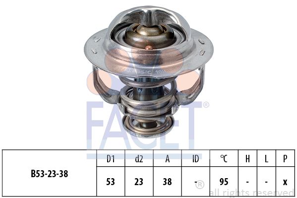 фото Термостат facet 7.8742s