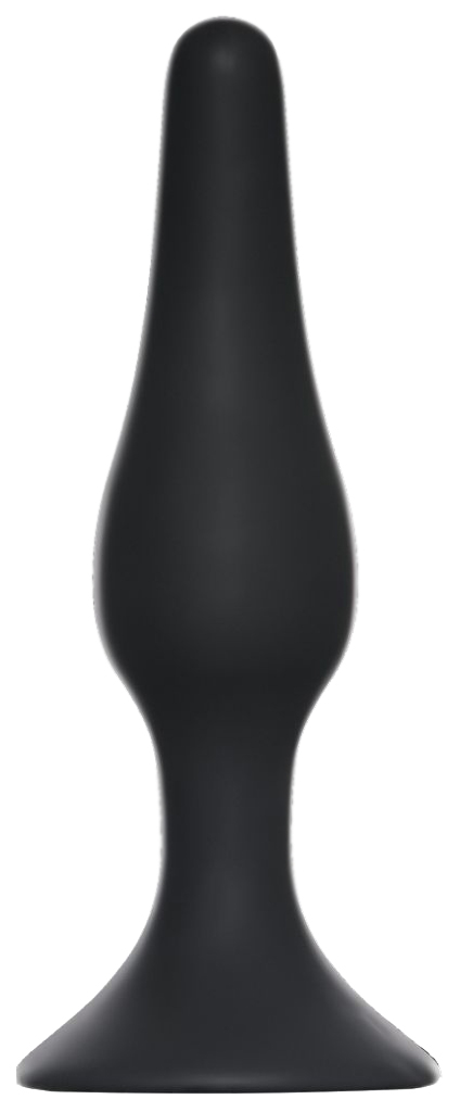 фото Анальная пробка slim anal plug xl black 15,5 см lola toys