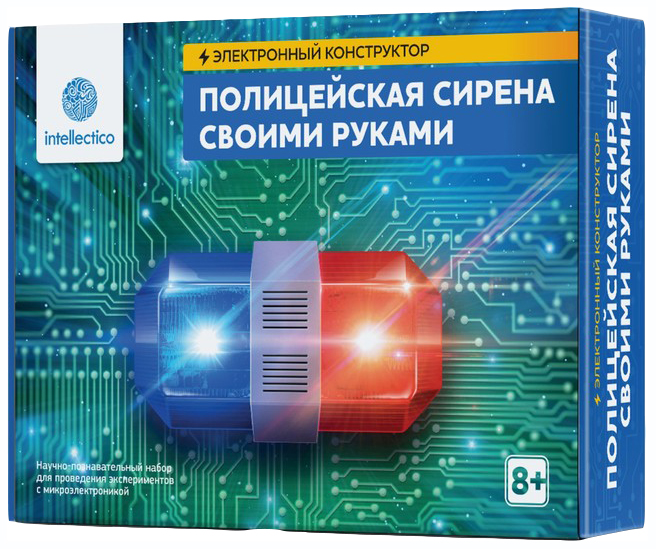 фото Конструктор электронный intellectico полицейская сирена своими руками 1002