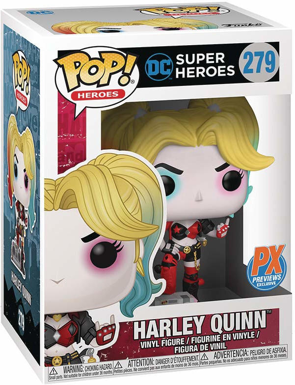 фото Фигурка funko pop! heroes birds of prey: harley quinn with boombox (exc)