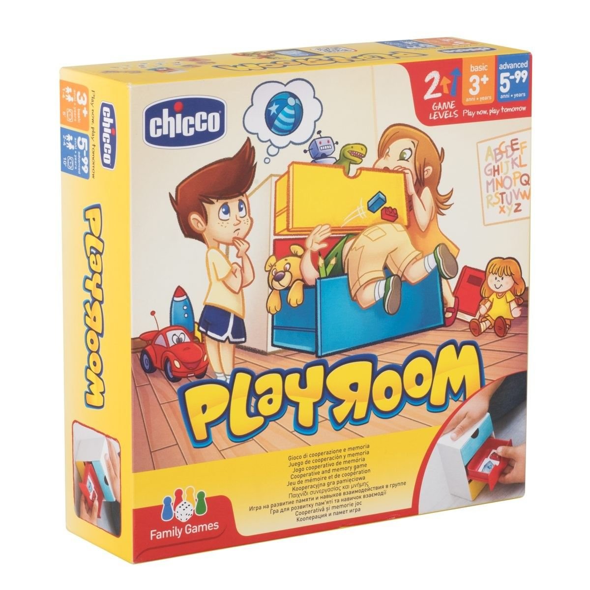 фото Настольная игра chicco toy playroom 3г+