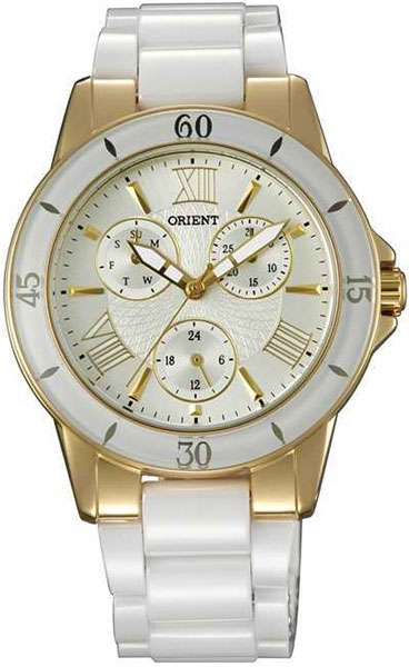 фото Наручные часы кварцевые женские orient ut0f003s