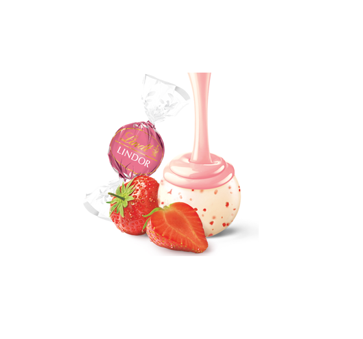 

Конфеты Lindt линдор клубника и сливки 6 кг