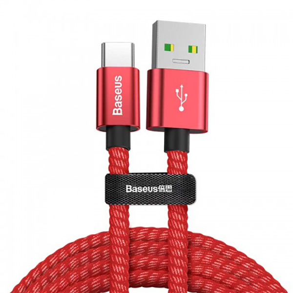 

Кабель Baseus USB-Type-C 1m Red