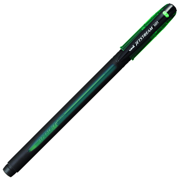 Ручка шариковая UNI Jetstream SX-101, зеленая, 0,7 мм, 1 шт.