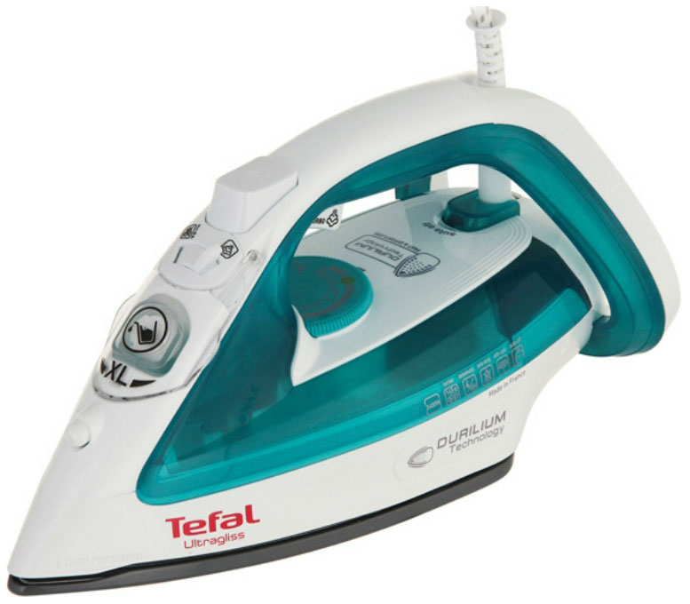 фото Утюг tefal ultragliss eco fv4921e0 white/cyan