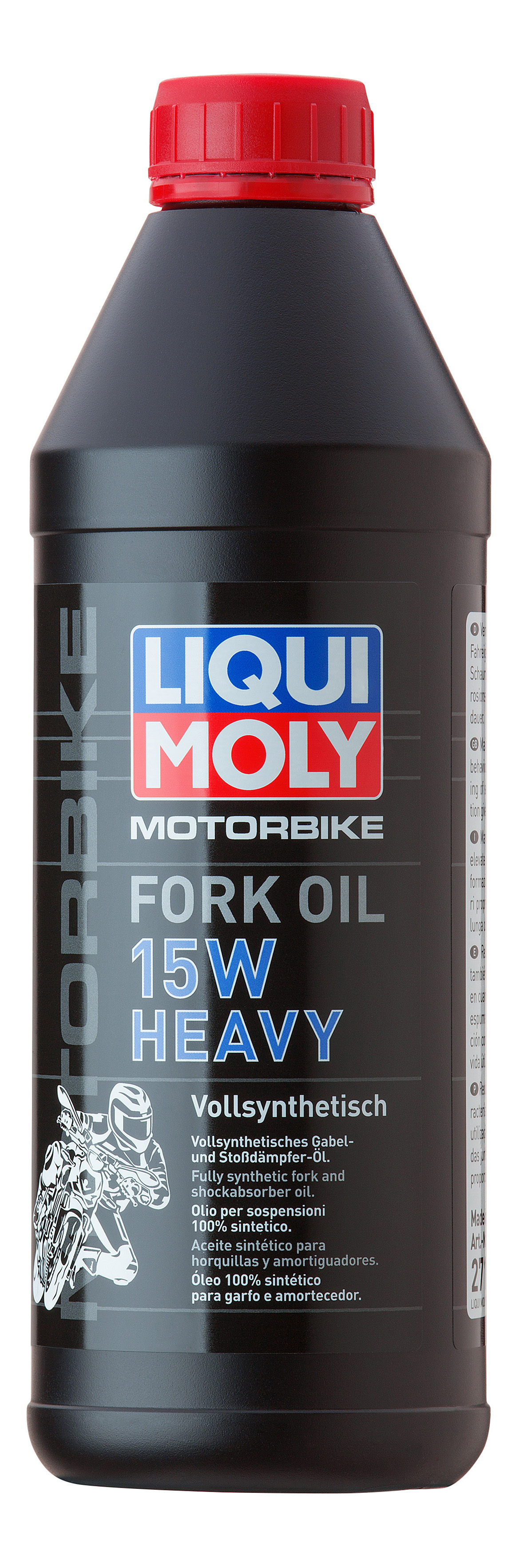 LIQUI MOLY Синт, масло д/вилок и амортиз, Motorbike Fork Oil Heavy 15W