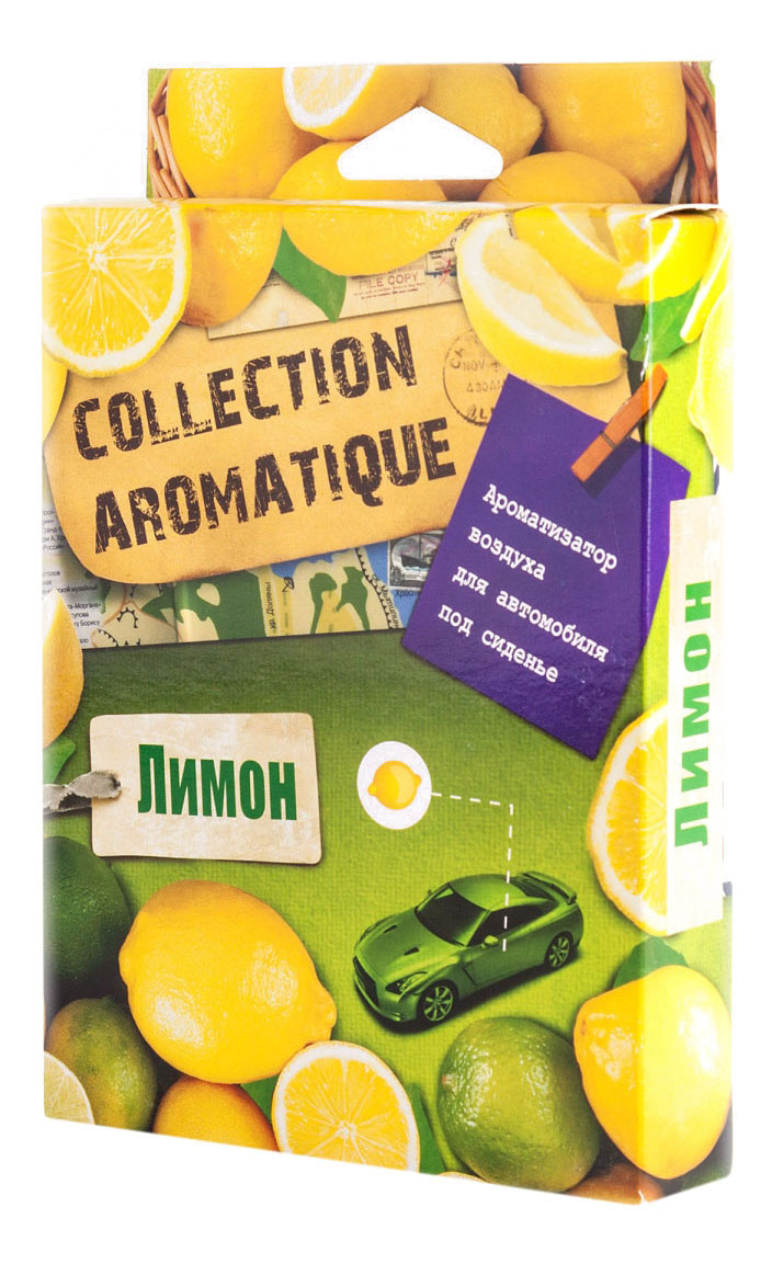 фото Автомобильный ароматизатор fouette лимон ca-13