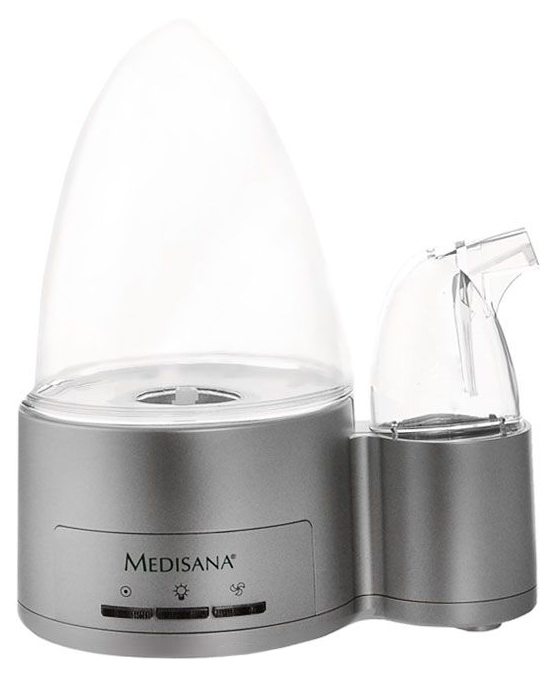 Воздухоувлажнитель Medisana Medibreeze Silver электрогрелка для спины и шеи medisana