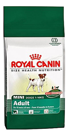 фото Сухой корм для собак royal canin adult mini, рис, птица,, 4кг