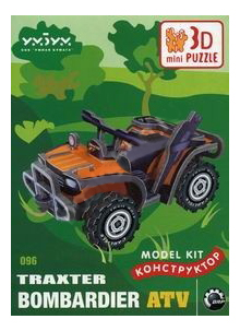 

3D-пазл УмБум 38 деталей, traxter