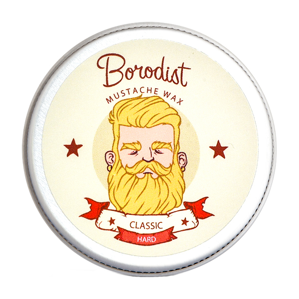 

Воск для укладки усов Borodist Classic 13 г, classic
