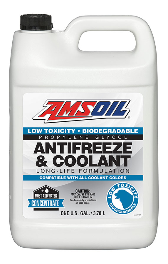 фото Антифриз концентрат желтый amsoil propylene glycol antifreeze coolant 3780л ant1g