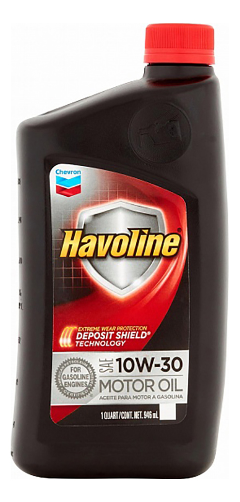 фото Моторное масло chevron havoline 10w30 0,946 л