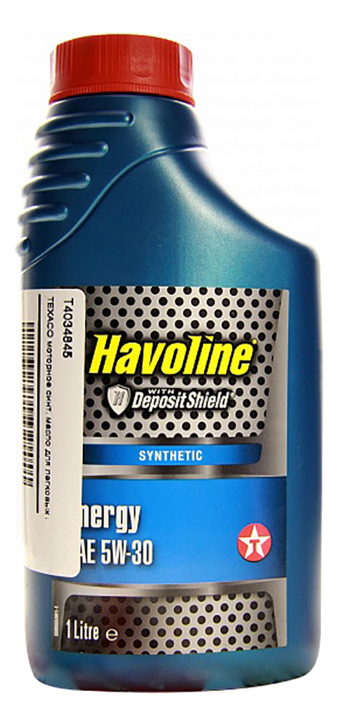 Моторное масло Texaco Havoline Energy 5W30 1л