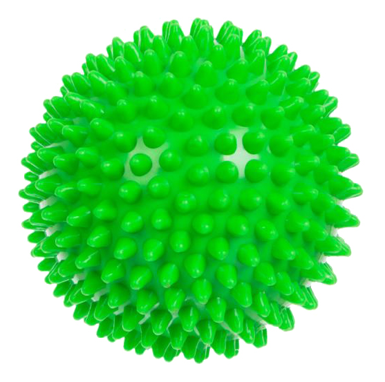 Мячик детский Альпина Пласт Ёжик 120 мм зеленый