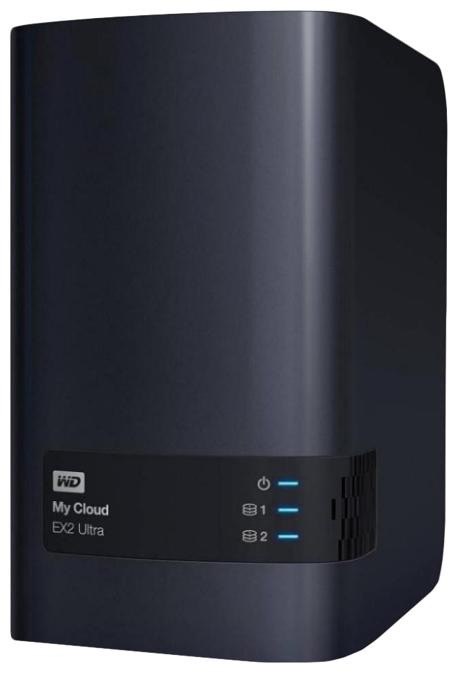 

Сетевое хранилище данных WD My Cloud EX2 Ultra Gray (WDBSHB0120JCH-EEUE), EX2 Ultra