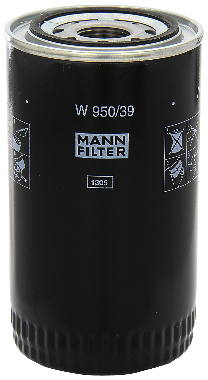 фото Фильтр масляный двигателя mann-filter w950/39