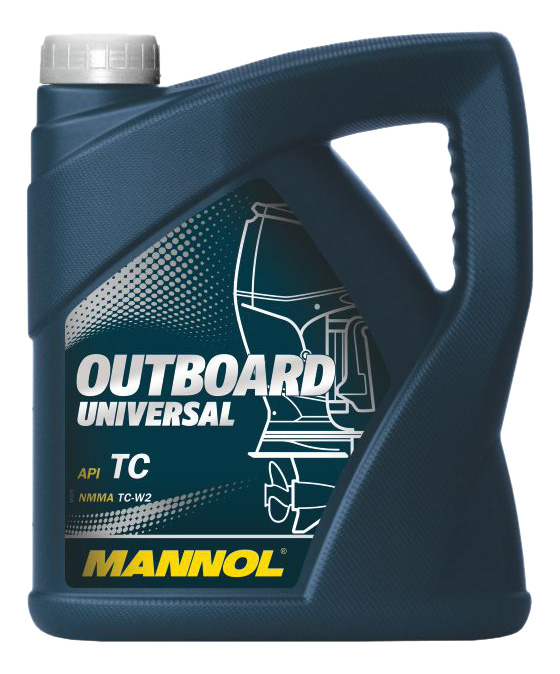 фото Моторное масло mannol outboard universal 5w-30 4л